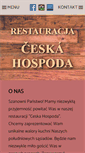 Mobile Screenshot of czeskagospoda.pl